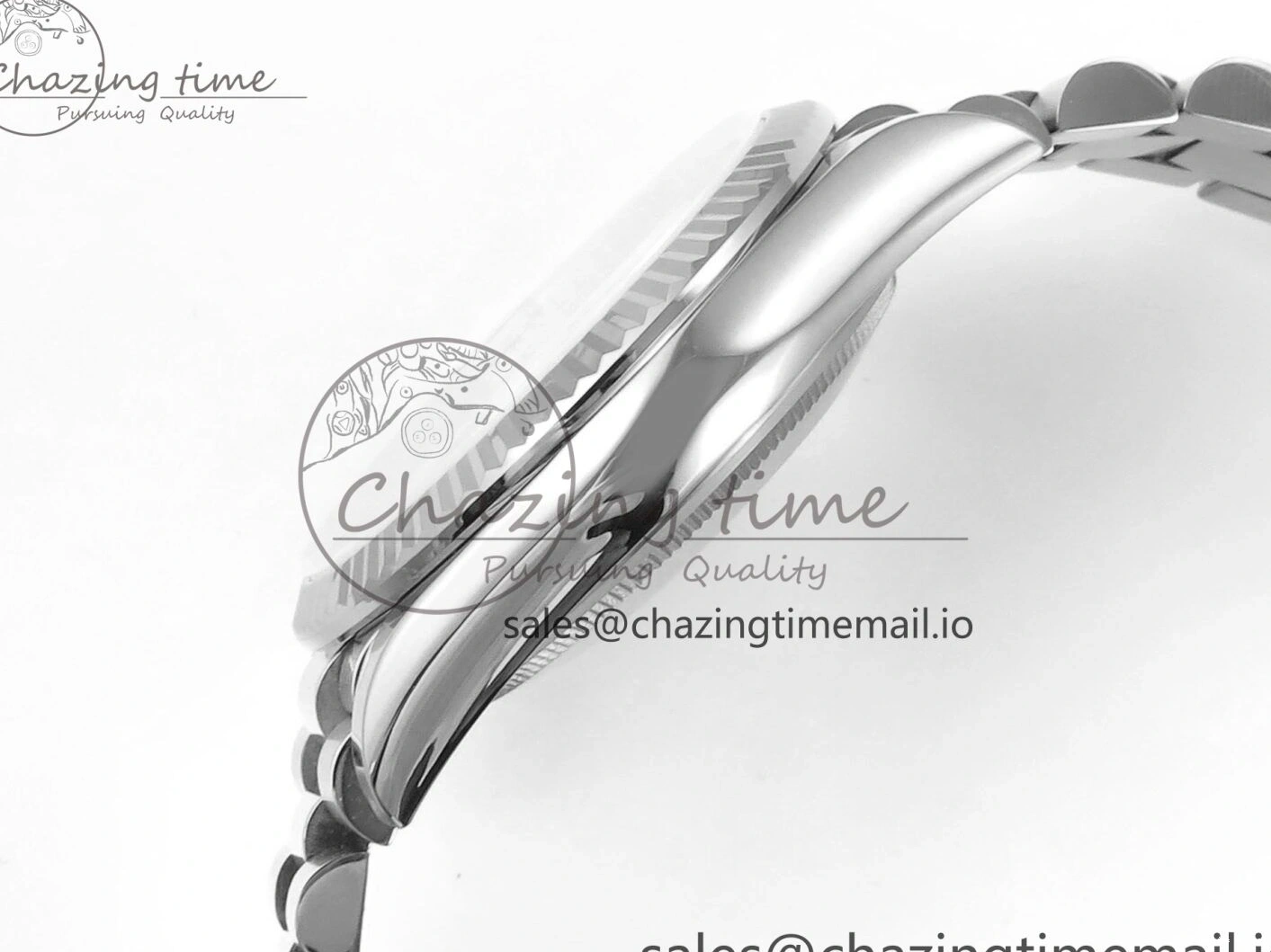 0517 Unique Day Date 36 SS 128236 KF 1:1 Best Edition White Roman Dial on President Bracelet A2836 (Gain Weight) 498